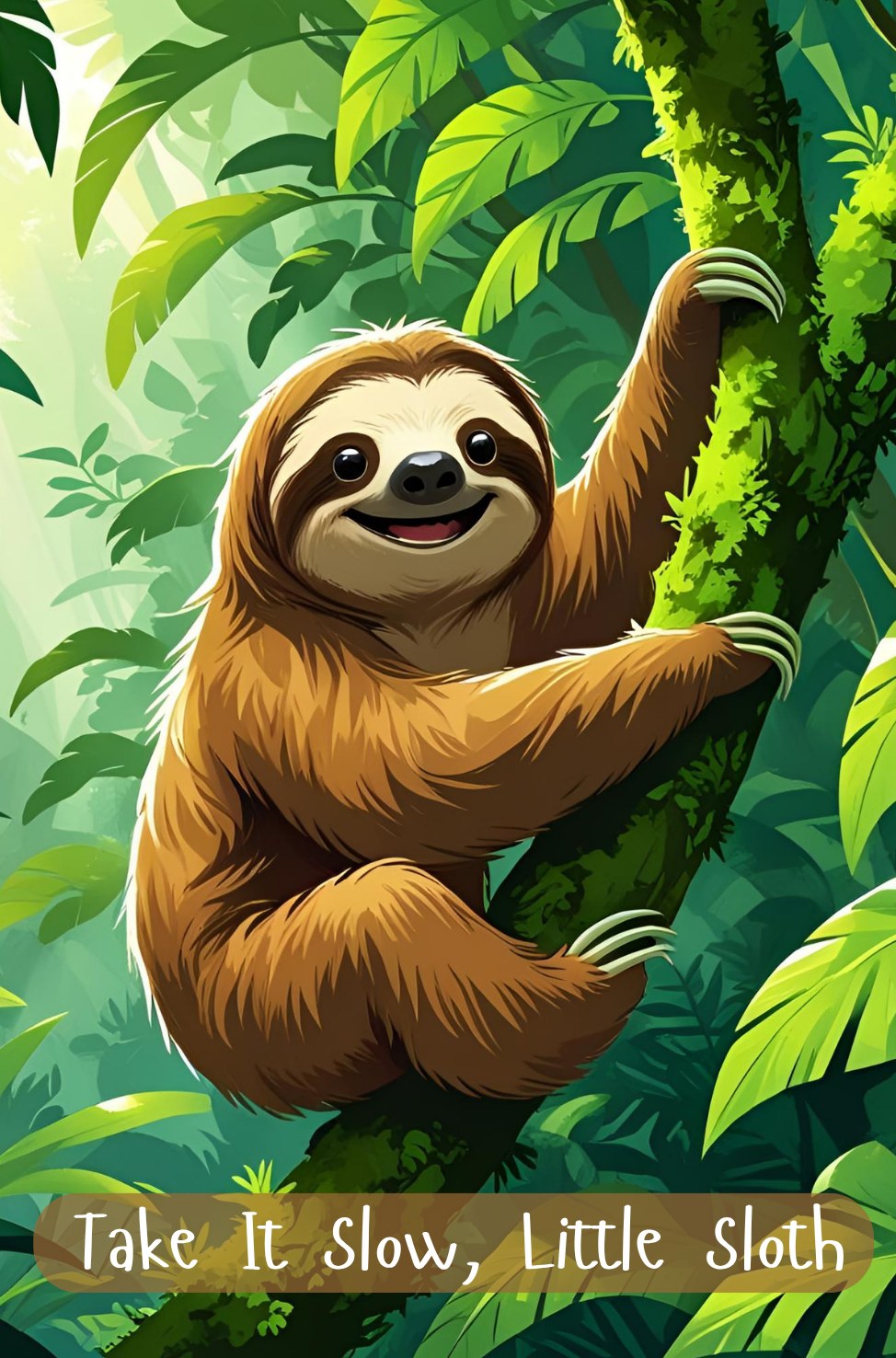 Take It Slow, Little Sloth